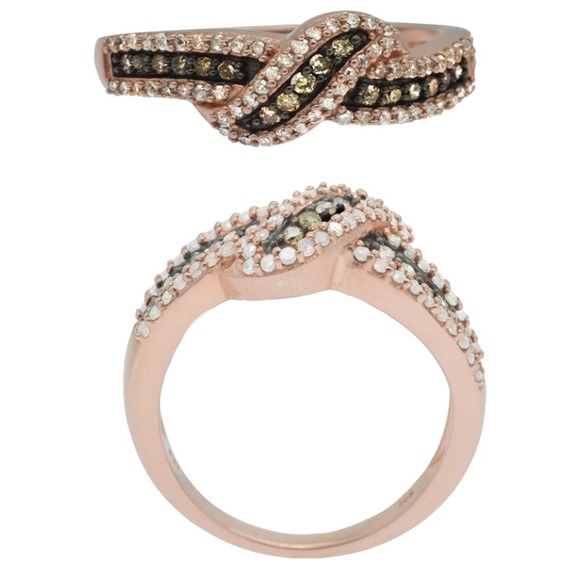 Chocolate Diamond Wedding Band - Picture 5 of 7